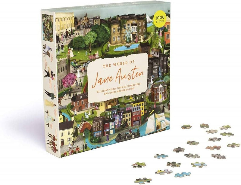 The World of Jane Austen 1000 Piece Puzzle