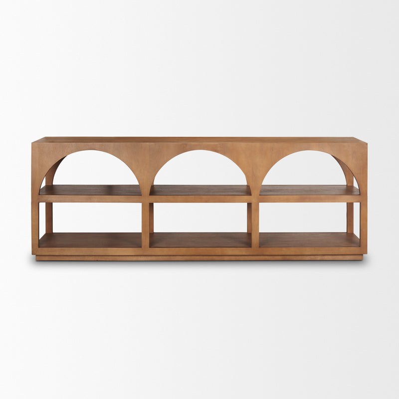 Bela Arched Wood Console Table
