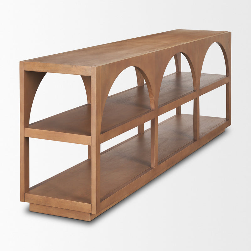 Bela Arched Wood Console Table