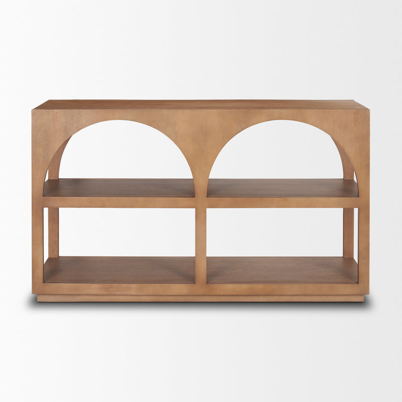 Bela Arched Wood Console Table
