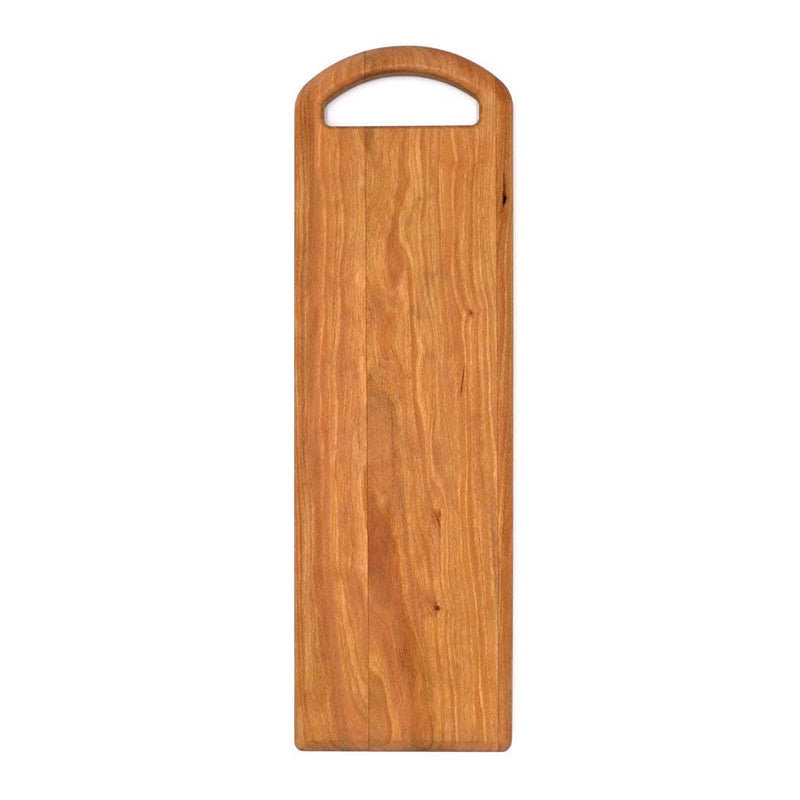 Cherry Oval Handled Charcuterie Board: 20" x 6"