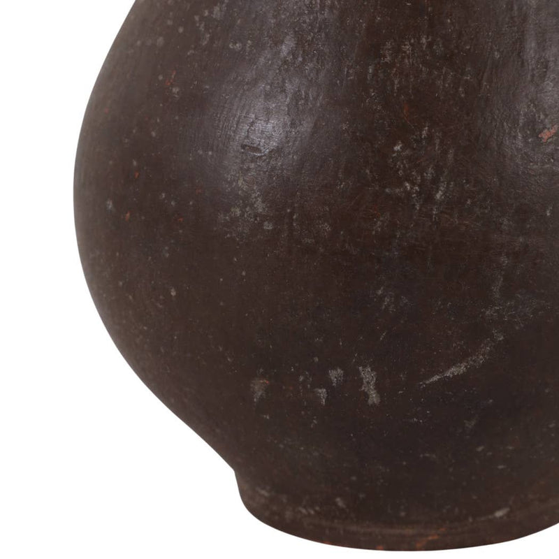 Brown Terracotta Jug Handled Pitcher