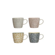 10 oz. Hand-Stamped Stoneware Mug, 4 Styles, [product_price]- Greenhouse Home