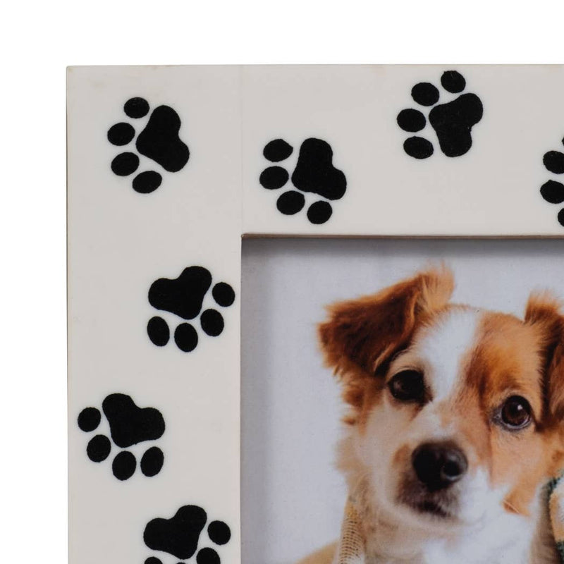 Resin Paw Prints 4x6 Frame