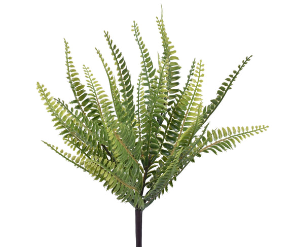 12" Boston Fern Replica Plants and Decor