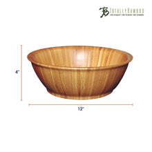 12" Flared Salad Bowl Totally Bamboo