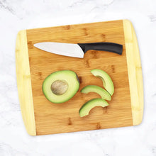 13" Two-Tone Cutting & Serving Board Totally Bamboo