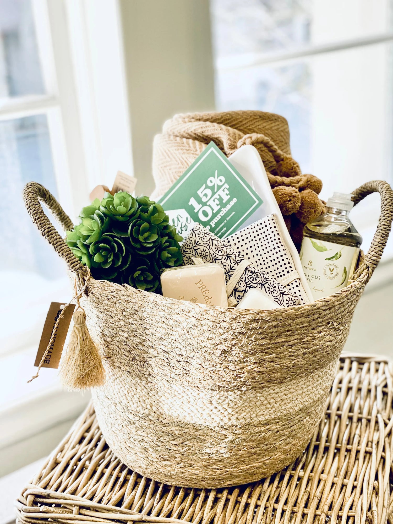 $175 Gift Basket - Greenhouse Home