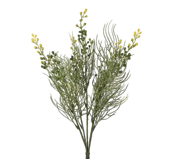 18" Grass Bush Replica Plants and Decor