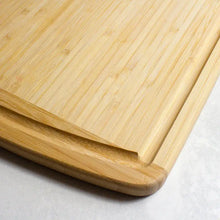 18" x 12" Malibu Groove Carving Board Totally Bamboo