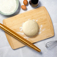 18" x 12" Malibu Groove Carving Board Totally Bamboo