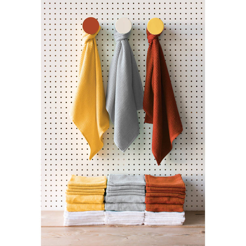 Chestnut Brown Ripple Dishcloths Set of 2