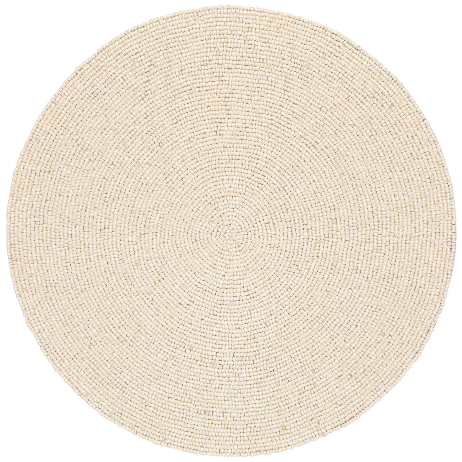 Ivory Beaded Placemat
