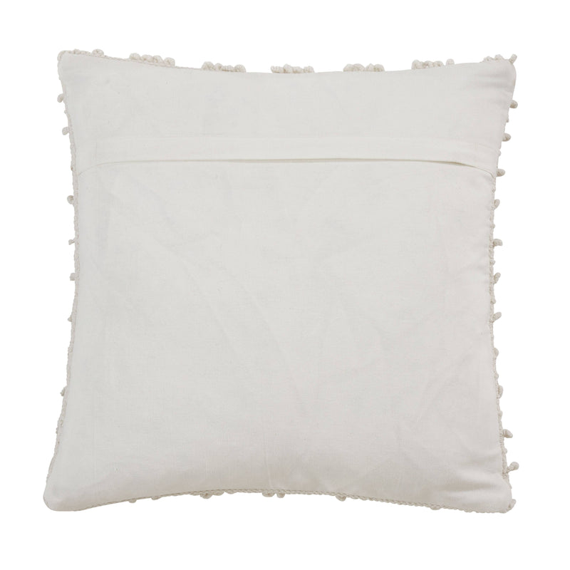 Nubby Pillow - Down Filled: Ivory / Down Insert / 12"x20"