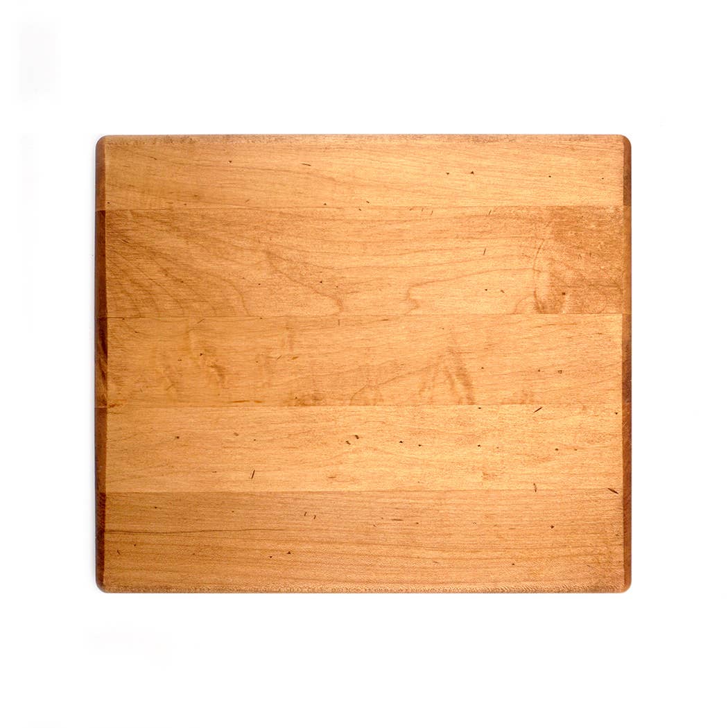 Maple Artisan Charcuterie Board: 14" x 12"
