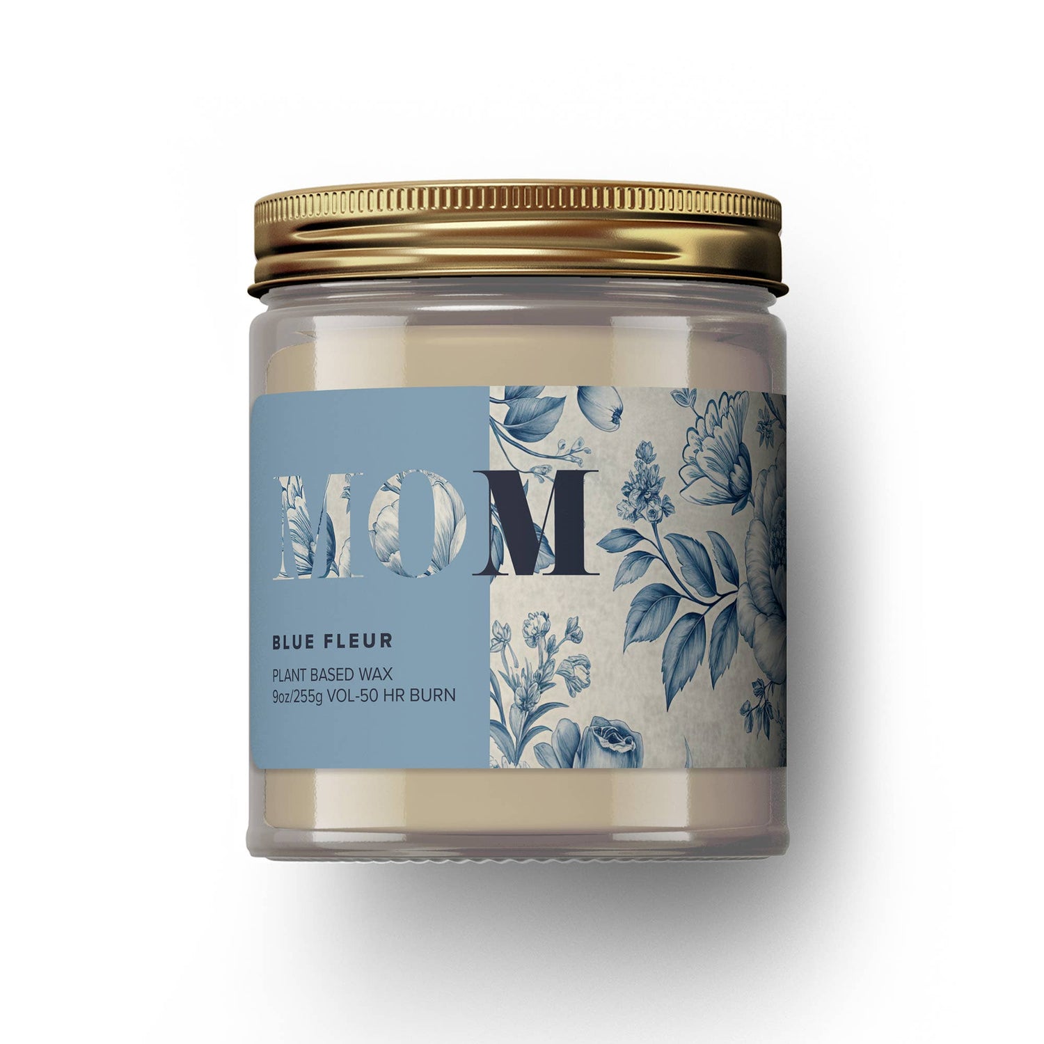 Austy Lou MOM – Blue Fleur 9oz Soy Candle