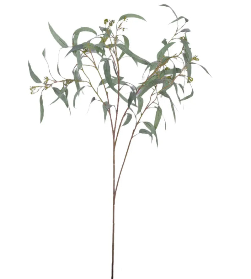 38" Seeded Eucalyptus Stem Replica Plants and Decor