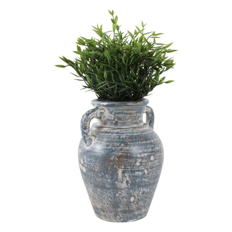 Blue/White Ceramic Amphora Handles