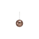 3" Round Foam & Mirrored Glass Mosaic Ball Ornament, Blush Color