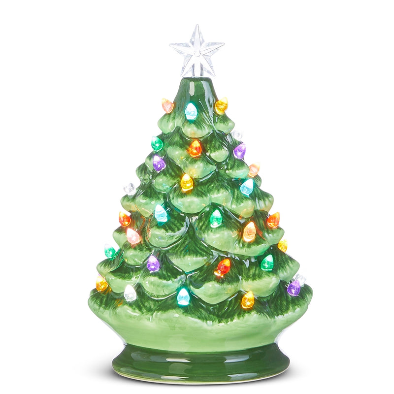 Lighted Vintage 8" Tree