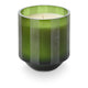 Fresh Balsam Etched Striped Glass