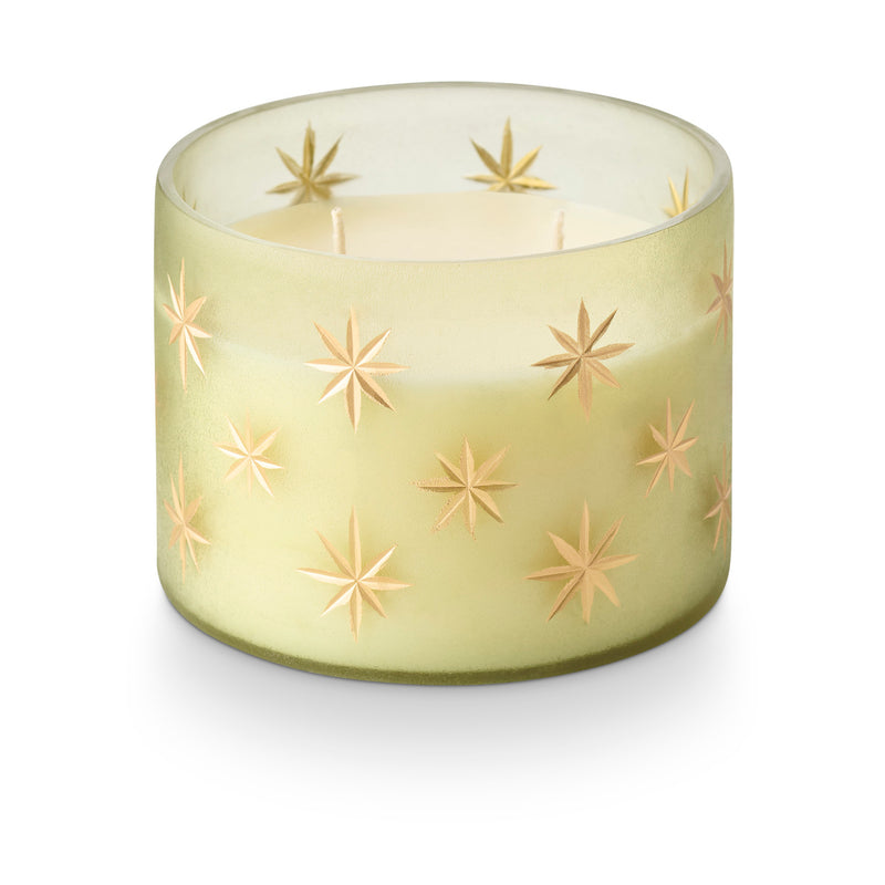 Balsam & Cedar Frosted Star Glass