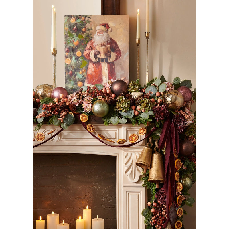 Assorted Antiqued Ball Ornament