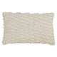 Nubby Pillow - Down Filled: Ivory / Down Insert / 12"x20"