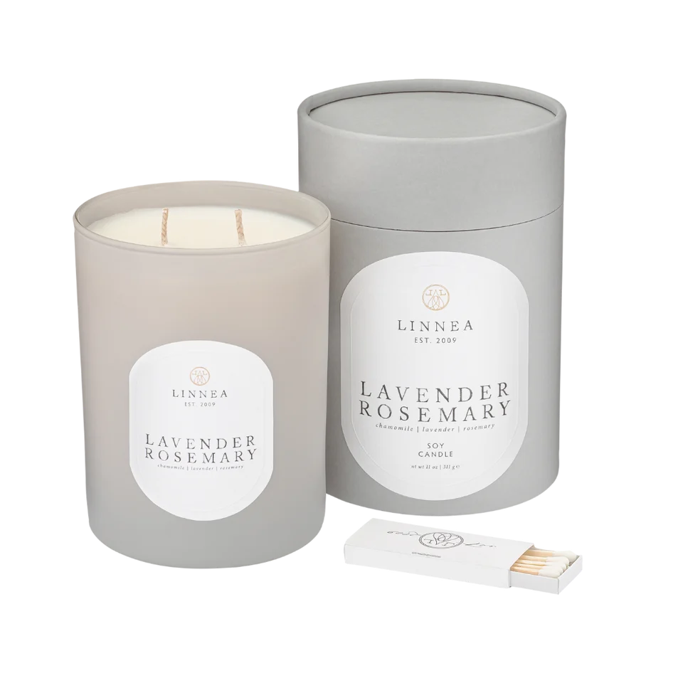 Lavender Rosemary 2-Wick Candle