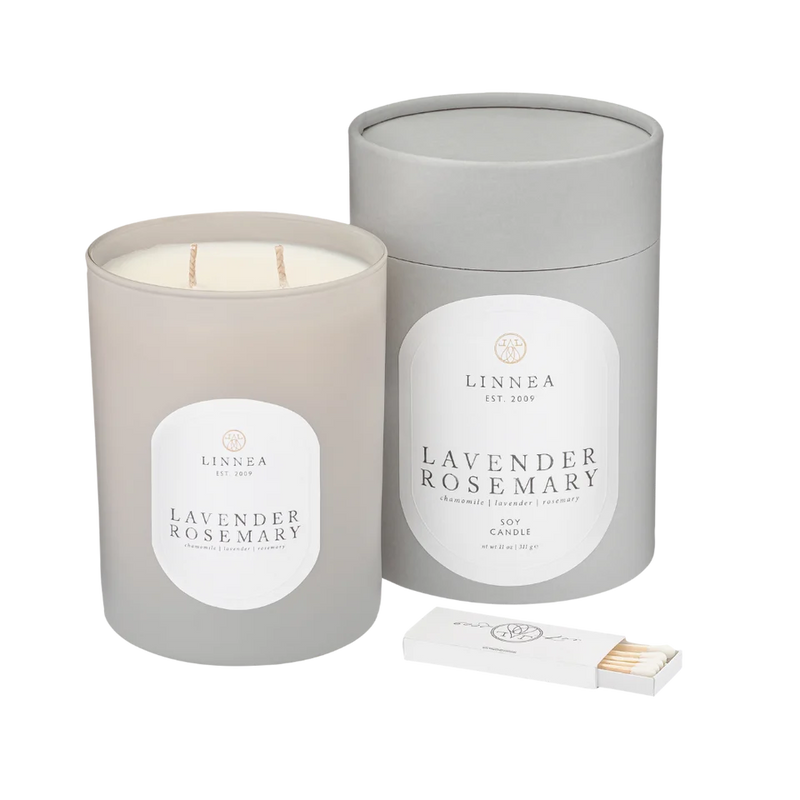 Lavender Rosemary 2-Wick Candle
