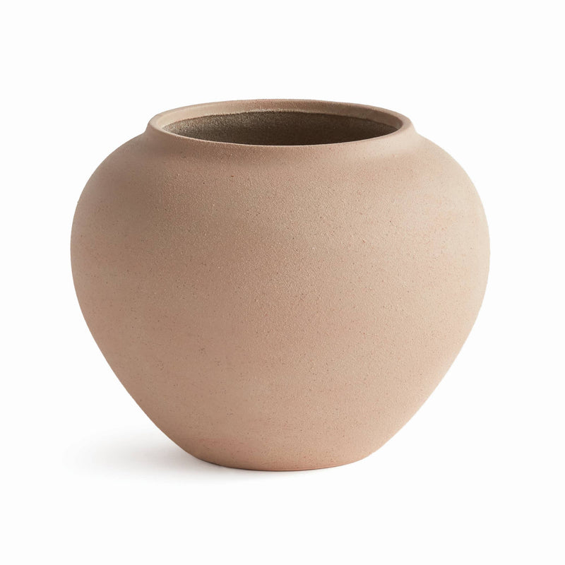 Mesa Teardrop Vase Large: Brown