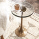 Fabiana Accent Table, Brass