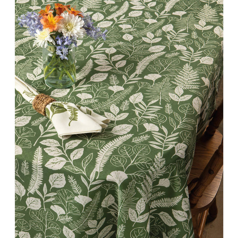 Fern & Frond Round Tablecloth 60 inch