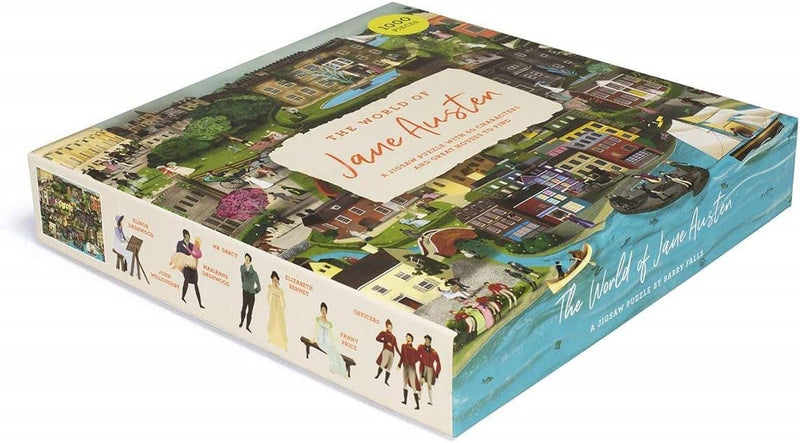 The World of Jane Austen 1000 Piece Puzzle