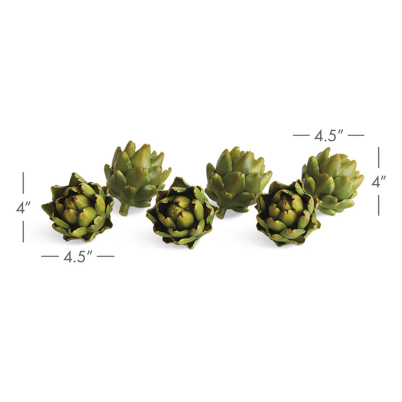 Faux Artichokes 4.5"
