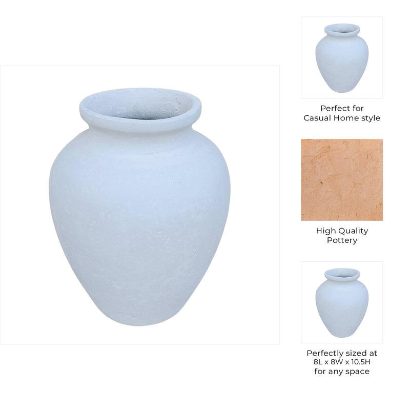 Ivory Paper Mache Traditional Jug