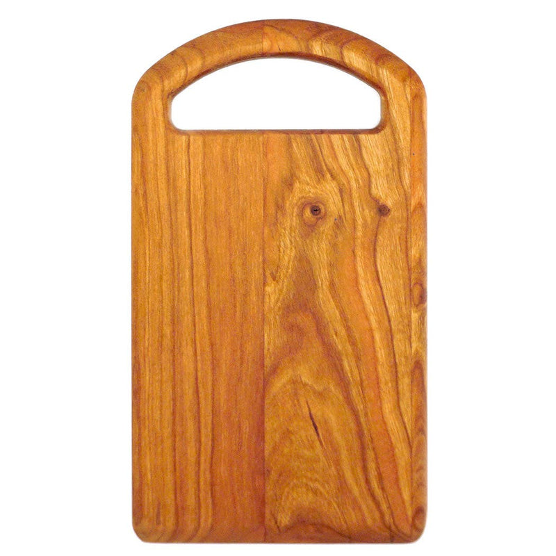 Cherry Oval Handled Charcuterie Board: 20" x 6"
