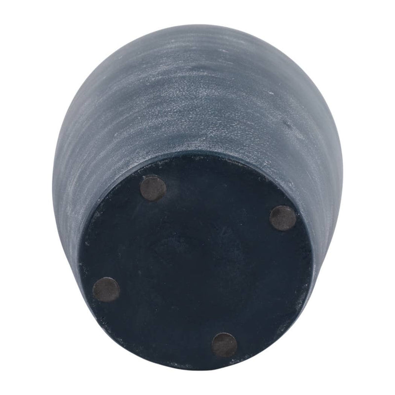 Blue Terracotta Distressed Finish