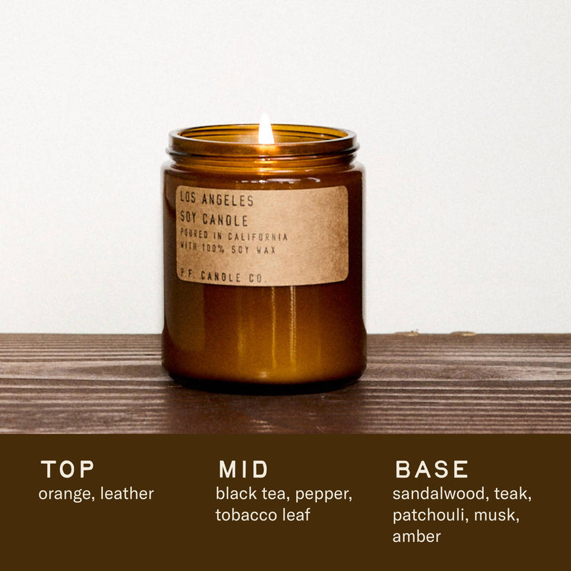 Los Angeles Glass Jar Soy Candle