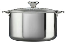 Stainless Steel Stockpot with Lid 7qt. - Greenhouse Home