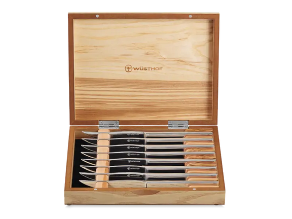8-Piece Stainless Mignon Steak Knife Set Wusthof