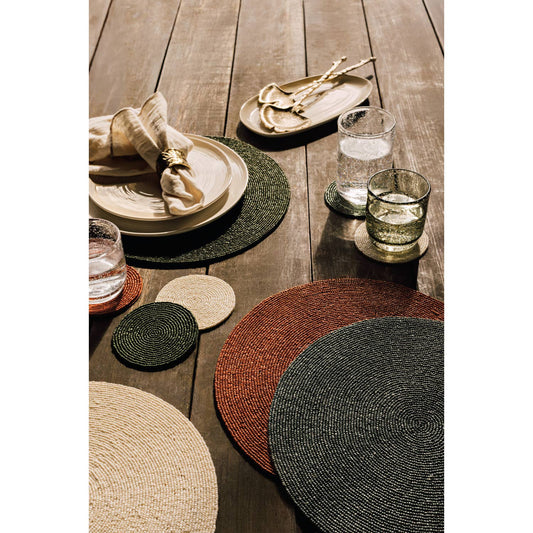 Cinnamon Stick Beaded Placemat