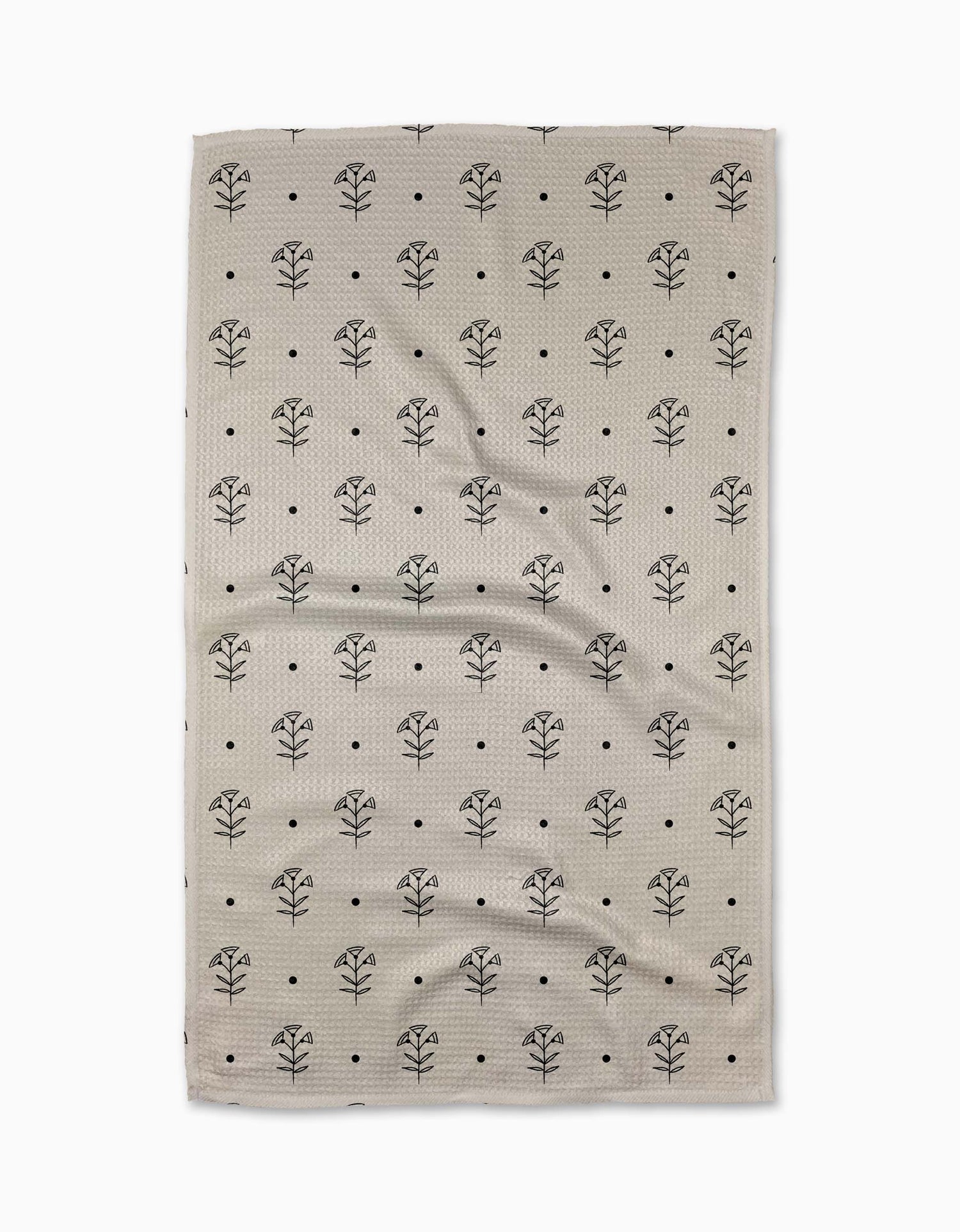 Inked Bloom Tea Towel