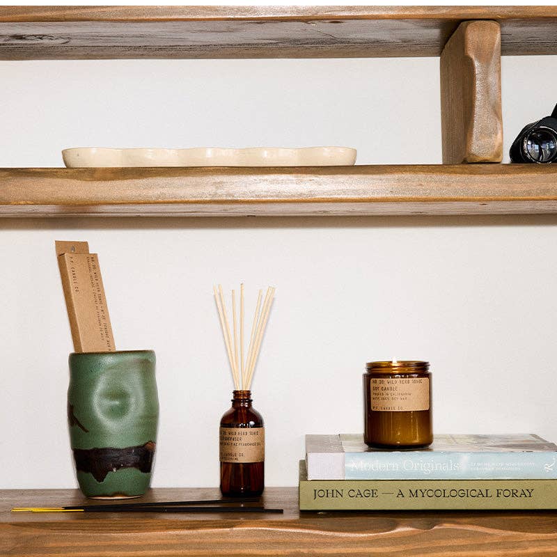 Wild Herb Tonic Glass Jar Soy Candle