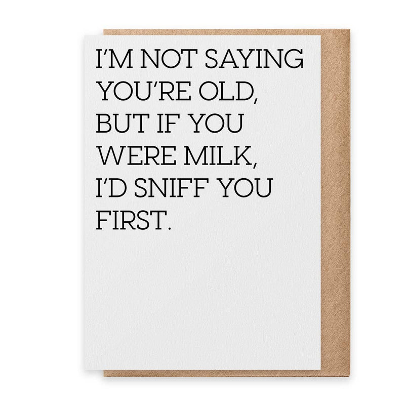 Milk - Greeting Card