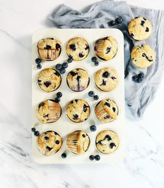 12 Cup Muffin Pan-Vanilla