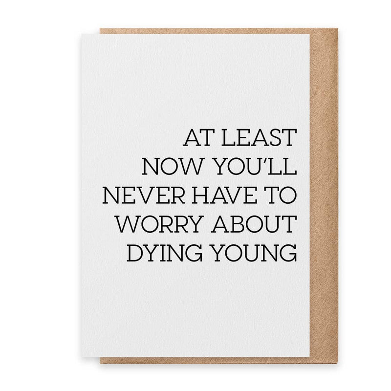 Dying Young - Greeting Card