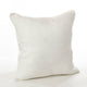 Pompom Design Pillow - Down Filled: Ivory / Down Insert / 20"