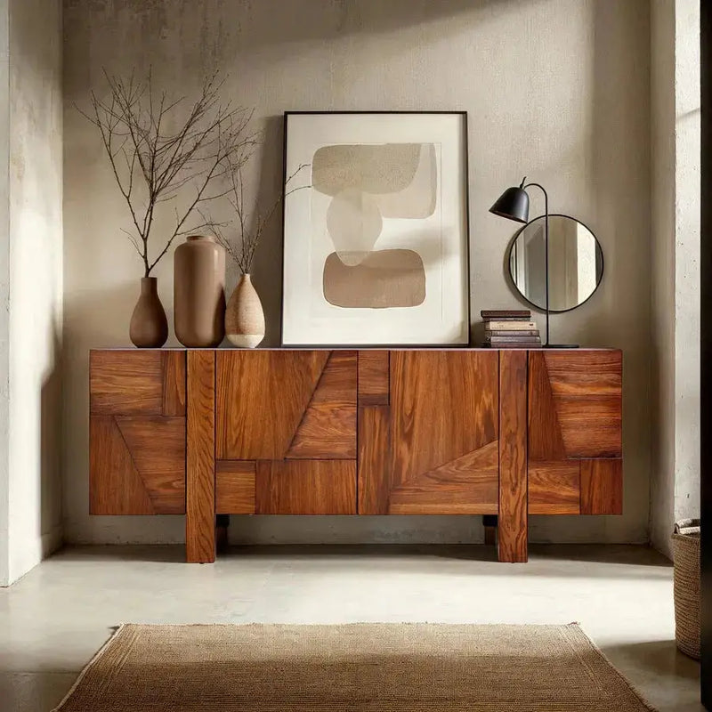 Abstract 4 Door Sideboard LH Imports