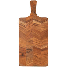 Acacia Chevron Serving Paddle 20 inch Danica Heirloom